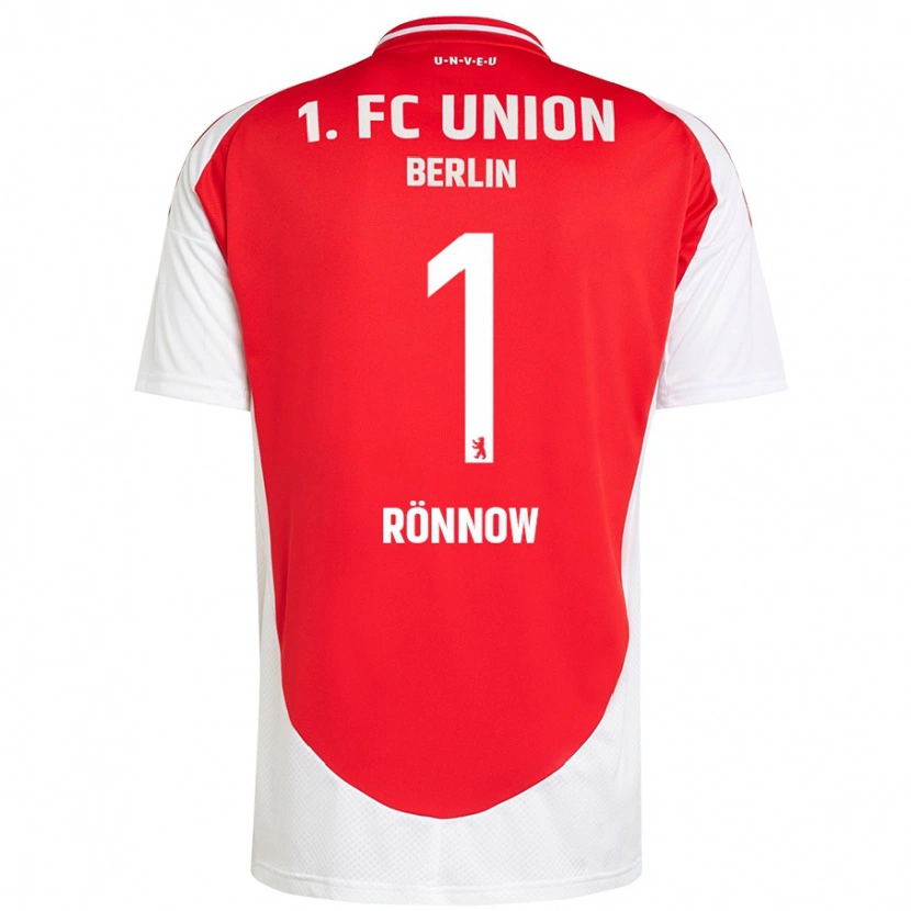 Danxen Kid Frederik Rönnow #1 Red White Home Jersey 2024/25 T-Shirt