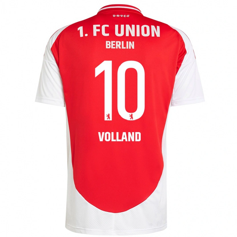 Danxen Kid Kevin Volland #10 Red White Home Jersey 2024/25 T-Shirt