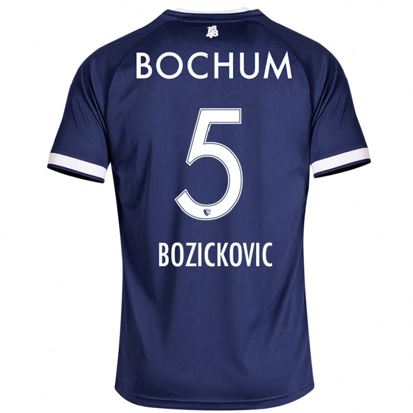 Danxen Kid Niko Bozickovic #5 Dark Blue Home Jersey 2024/25 T-Shirt