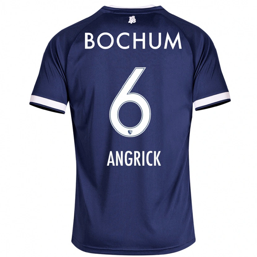 Danxen Kid Janine Angrick #6 Dark Blue Home Jersey 2024/25 T-Shirt