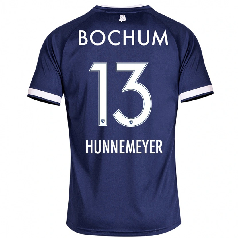 Danxen Kid Maja Hünnemeyer #13 Dark Blue Home Jersey 2024/25 T-Shirt