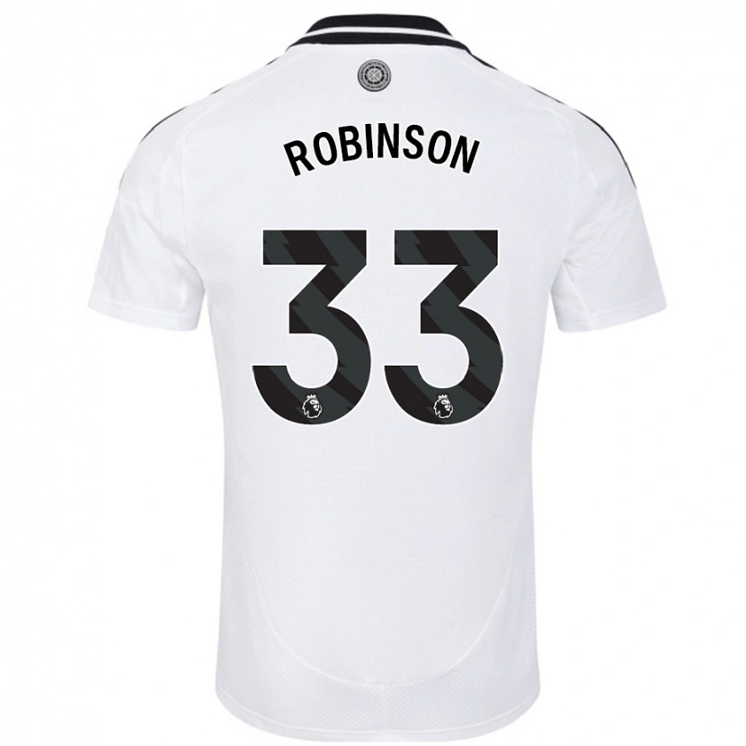Danxen Kid Antonee Robinson #33 White Home Jersey 2024/25 T-Shirt