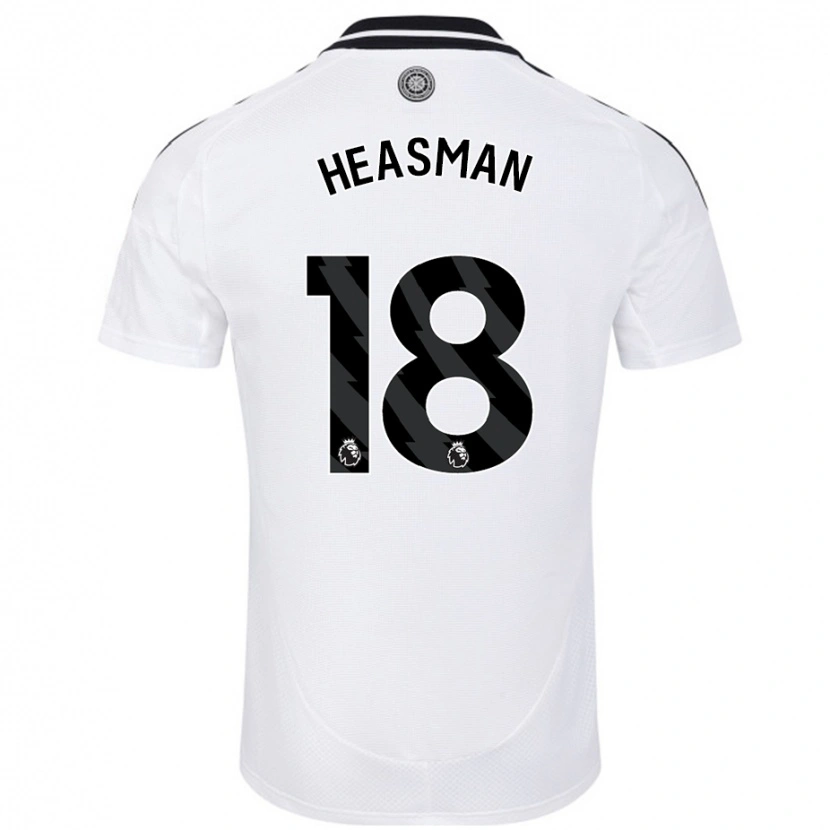 Danxen Kid Georgia Heasman #18 White Home Jersey 2024/25 T-Shirt
