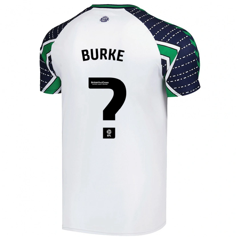 Danxen Kid Marshall Burke #0 White Away Jersey 2024/25 T-Shirt