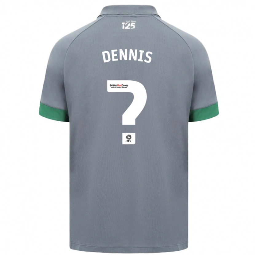Danxen Kid Jake Dennis #0 Dark Gray Away Jersey 2024/25 T-Shirt