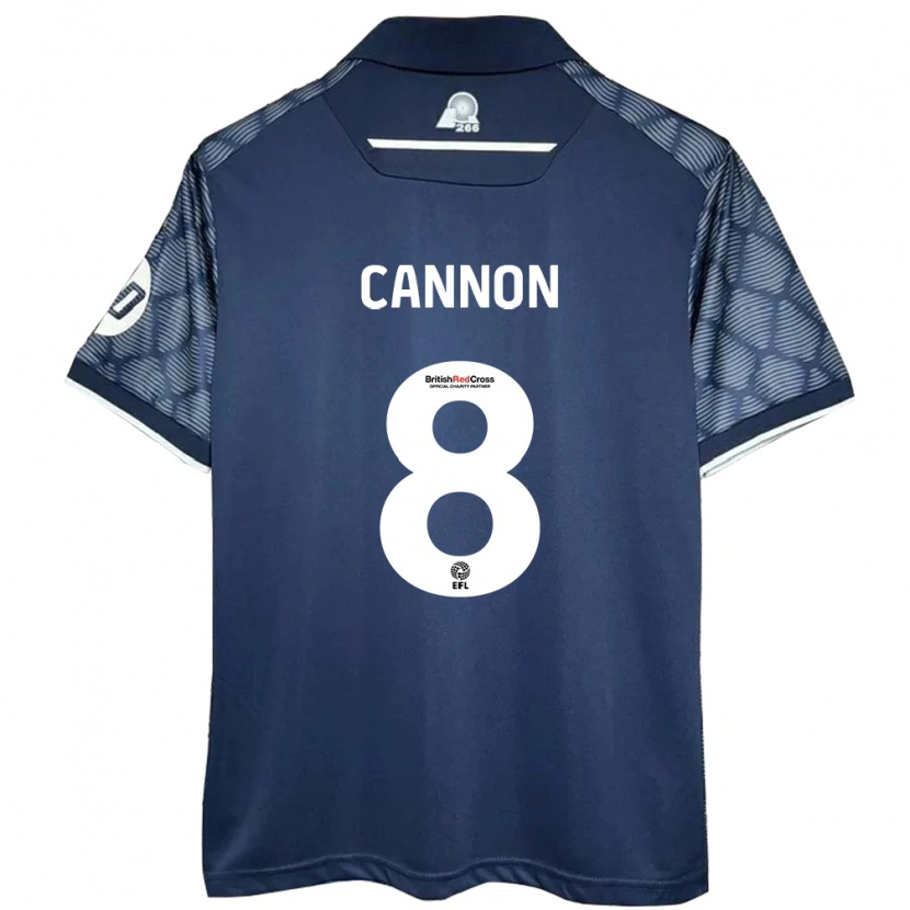 Danxen Kid Andy Cannon #8 Black Away Jersey 2024/25 T-Shirt