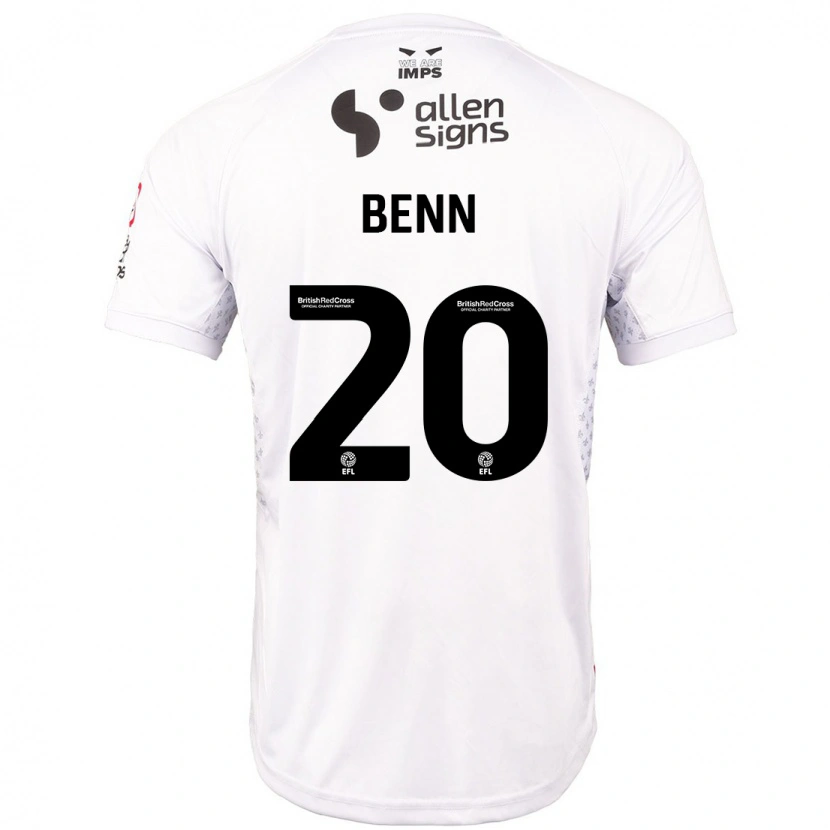 Danxen Kid Jay Benn #20 Red White Away Jersey 2024/25 T-Shirt