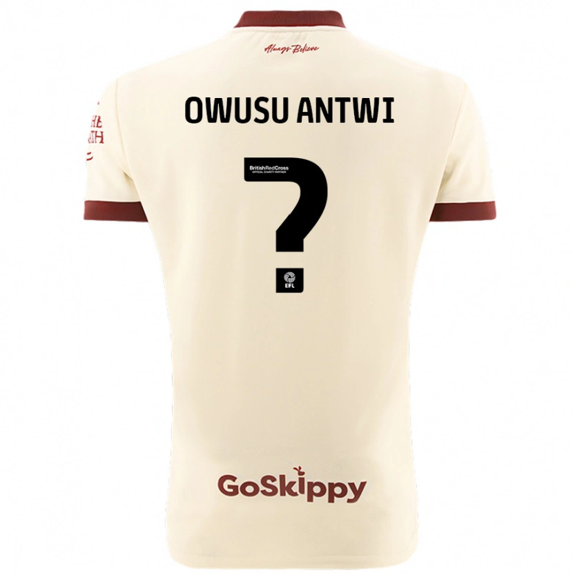 Danxen Kid Filbert Owusu-Antwi #0 Cream White Away Jersey 2024/25 T-Shirt