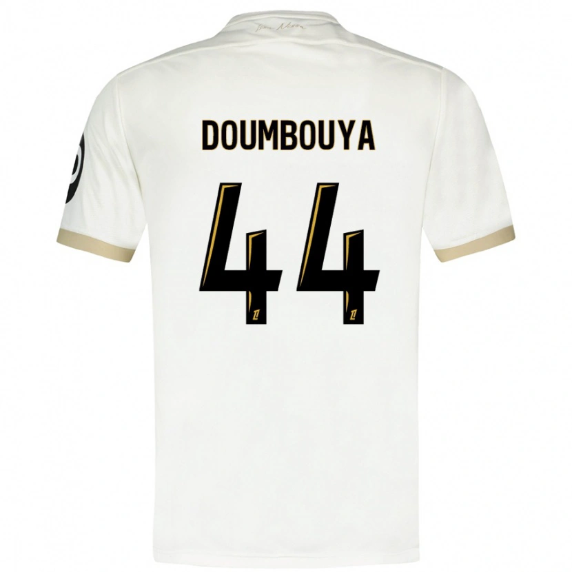 Danxen Kid Amidou Doumbouya #44 White Gold Away Jersey 2024/25 T-Shirt