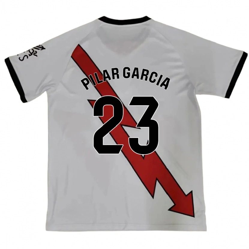 Danxen Kid María Pilar García Villalba #23 Red Away Jersey 2024/25 T-Shirt
