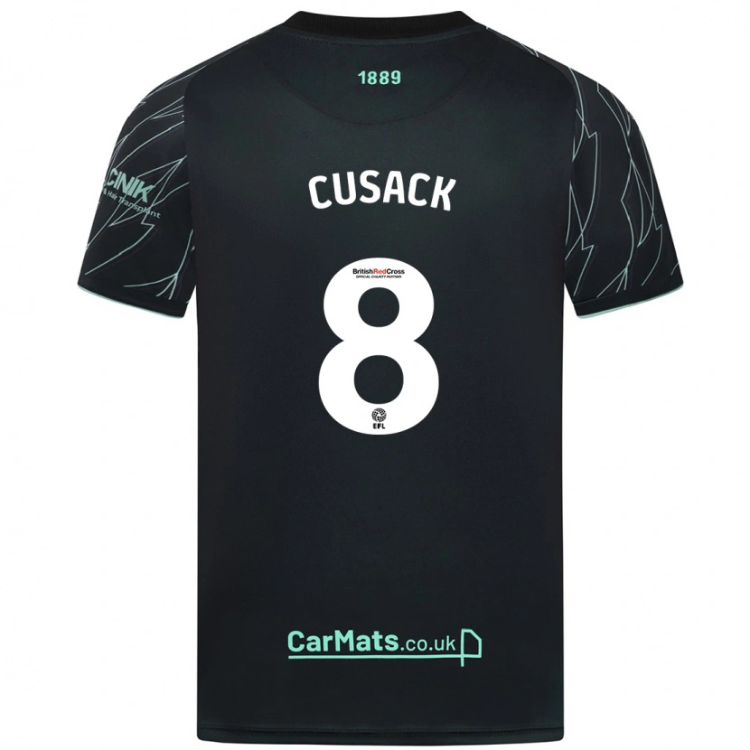 Danxen Kid Maddy Cusack † #8 Black Green Away Jersey 2024/25 T-Shirt