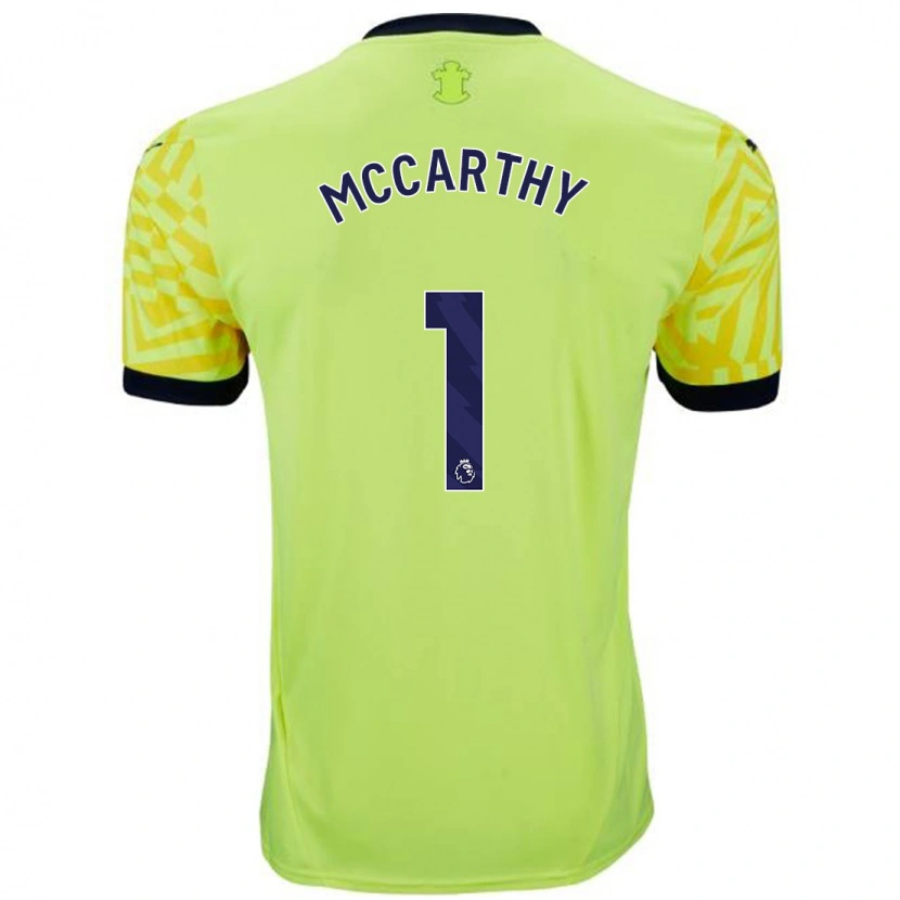 Danxen Kid Alex Mccarthy #1 Yellow Away Jersey 2024/25 T-Shirt