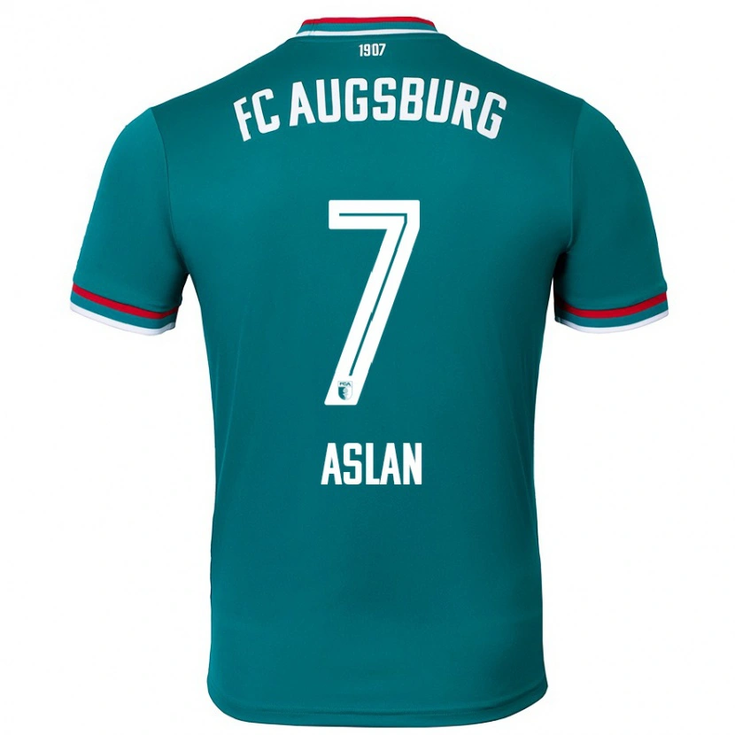 Danxen Kid Berkay Aslan #7 Dark Green Away Jersey 2024/25 T-Shirt