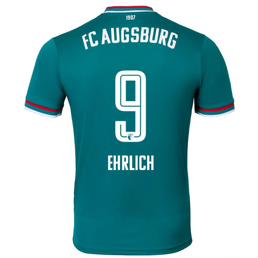 Danxen Kid Lucas Ehrlich #9 Dark Green Away Jersey 2024/25 T-Shirt