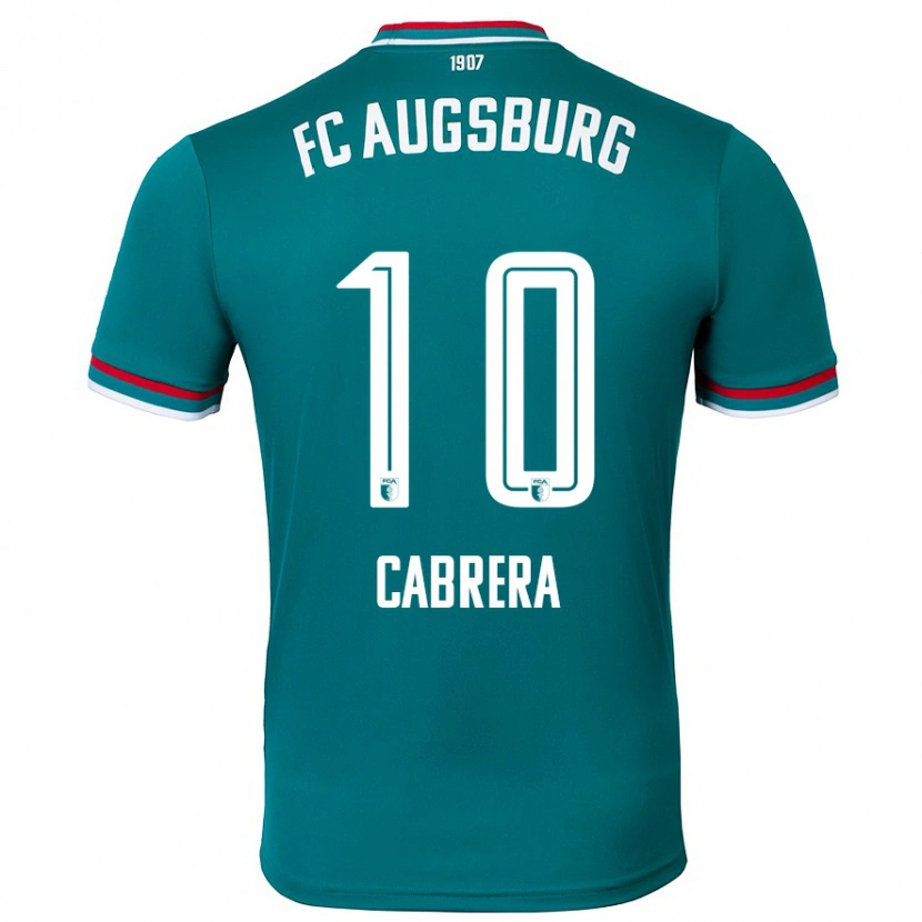 Danxen Kid Juan Cabrera #10 Dark Green Away Jersey 2024/25 T-Shirt