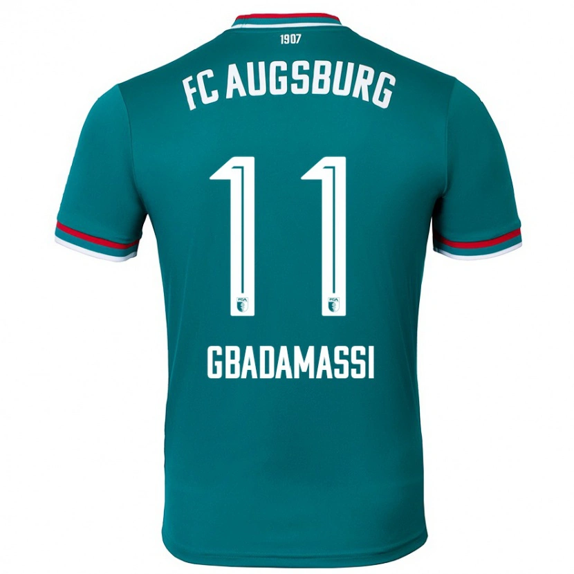 Danxen Kid Rayane Gbadamassi #11 Dark Green Away Jersey 2024/25 T-Shirt