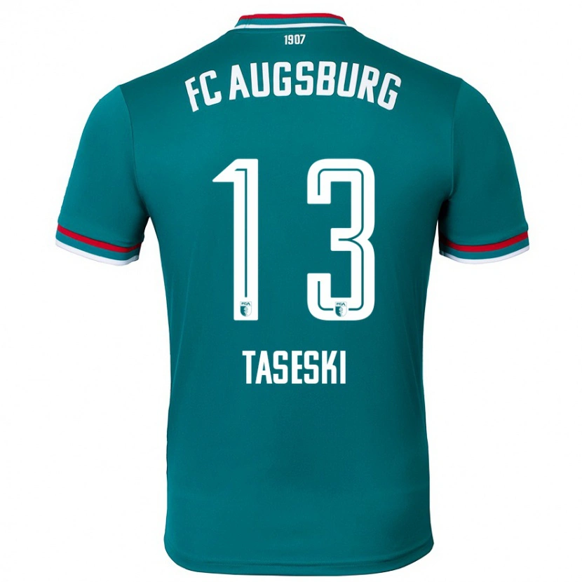 Danxen Kid Kristijan Taseski #13 Dark Green Away Jersey 2024/25 T-Shirt