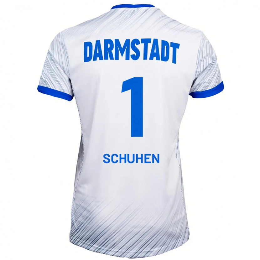 Danxen Kid Marcel Schuhen #1 White Blue Away Jersey 2024/25 T-Shirt