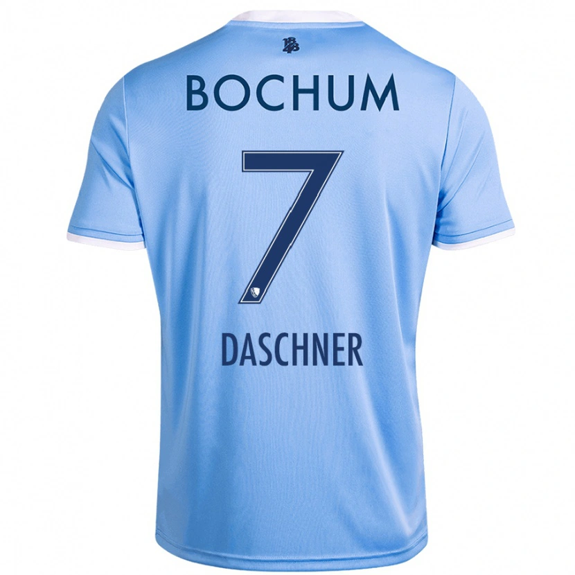 Danxen Kid Lukas Daschner #7 Sky Blue Away Jersey 2024/25 T-Shirt