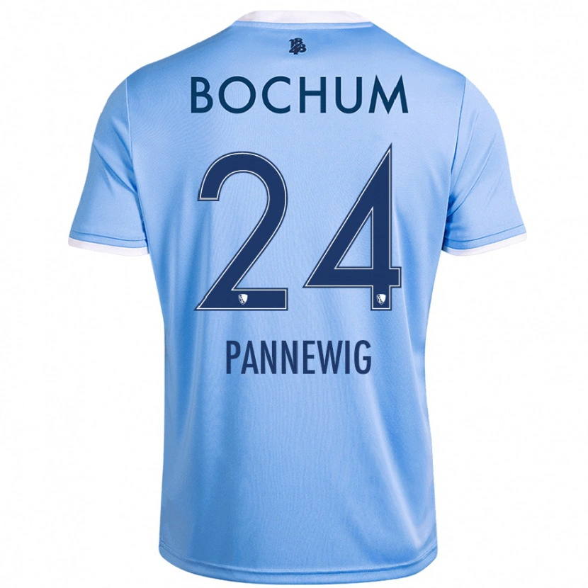 Danxen Kid Mats Pannewig #24 Sky Blue Away Jersey 2024/25 T-Shirt