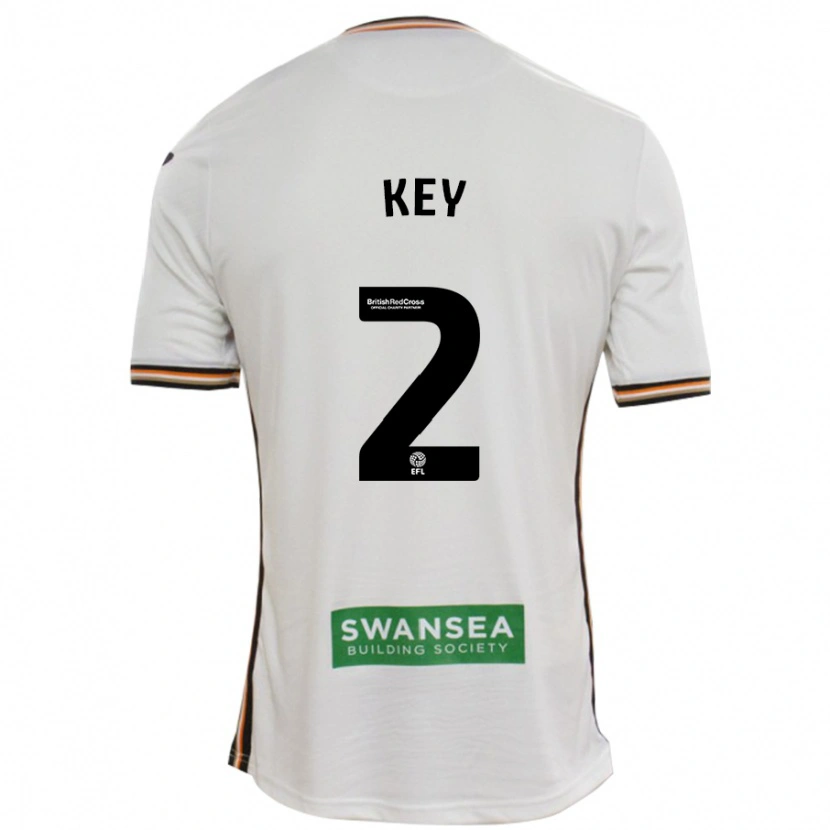 Danxen Men Josh Key #2 White Home Jersey 2024/25 T-Shirt