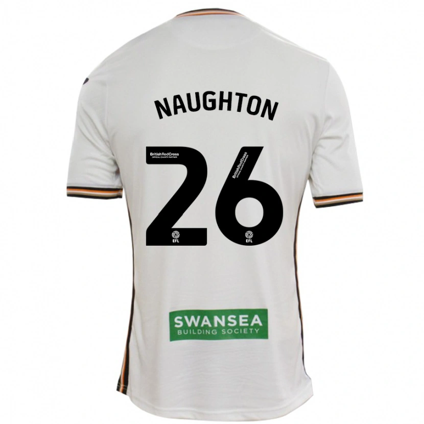 Danxen Men Kyle Naughton #26 White Home Jersey 2024/25 T-Shirt