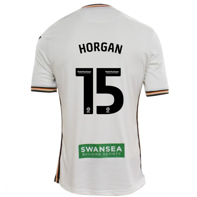 Danxen Men Gwenan Horgan #15 White Home Jersey 2024/25 T-Shirt