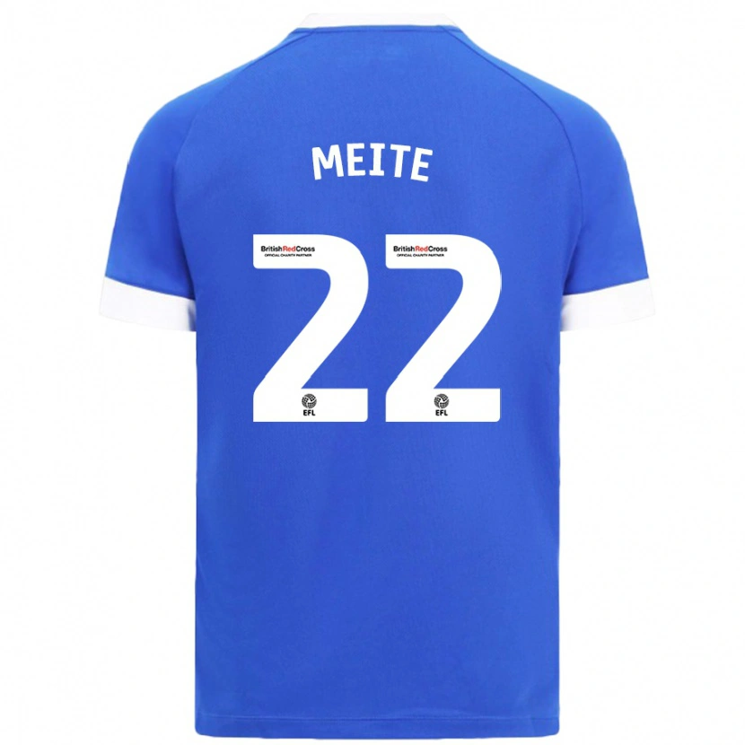 Danxen Men Yakou Méïté #22 Sky Blue Home Jersey 2024/25 T-Shirt