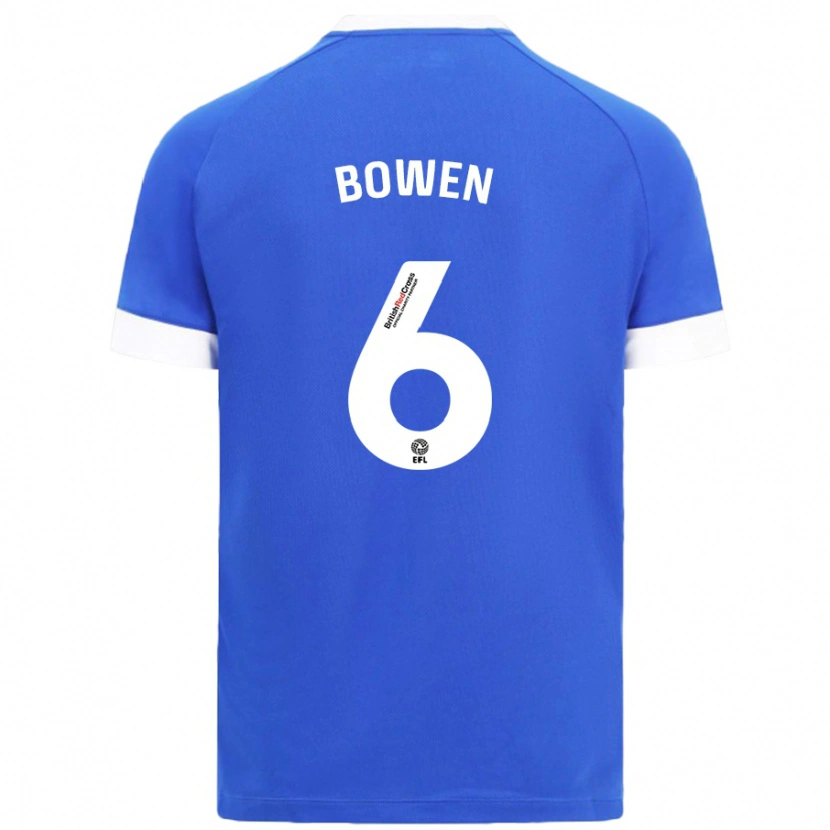 Danxen Men Megan Bowen #6 Sky Blue Home Jersey 2024/25 T-Shirt