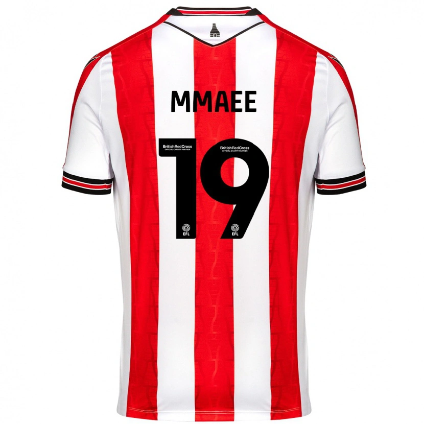 Danxen Men Ryan Mmaee #19 Red White Home Jersey 2024/25 T-Shirt