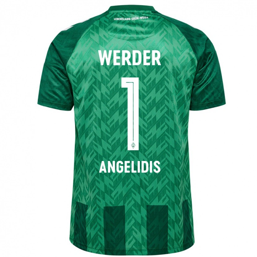 Danxen Men Spyros Angelidis #1 Green Home Jersey 2024/25 T-Shirt