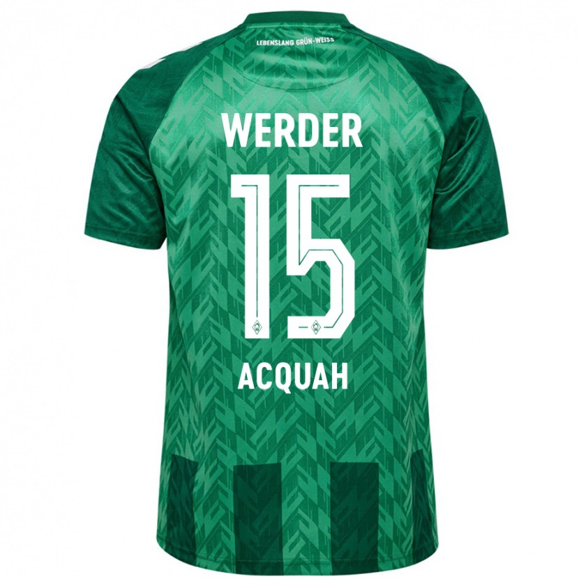 Danxen Men Joseph Acheampong Acquah #15 Green Home Jersey 2024/25 T-Shirt