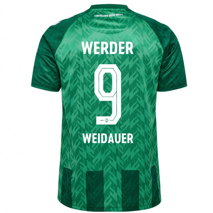 Danxen Men Sophie Weidauer #9 Green Home Jersey 2024/25 T-Shirt