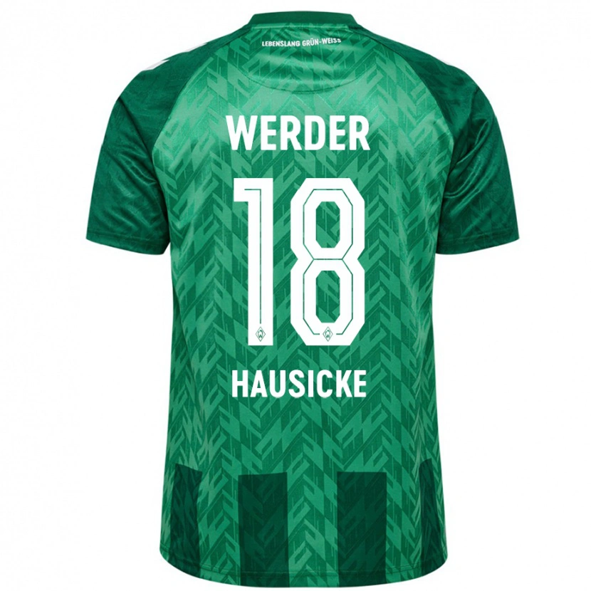 Danxen Men Lina Hausicke #18 Green Home Jersey 2024/25 T-Shirt