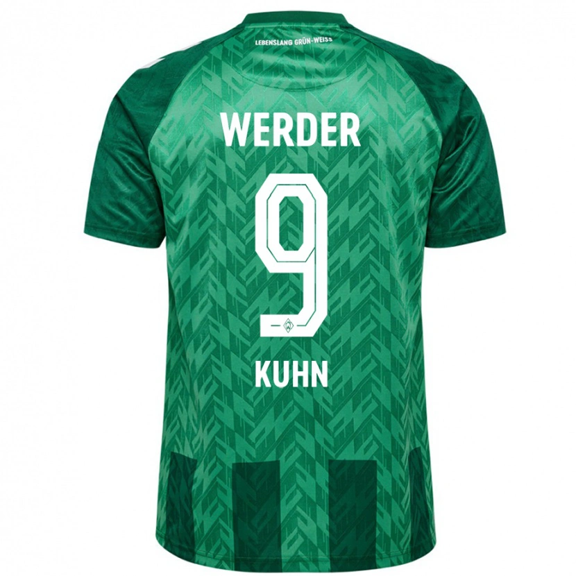 Danxen Men Philipp Kühn #9 Green Home Jersey 2024/25 T-Shirt