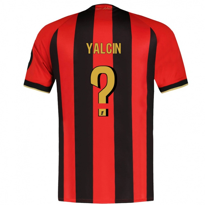 Danxen Men Noah Yalcin #0 Red Black Home Jersey 2024/25 T-Shirt