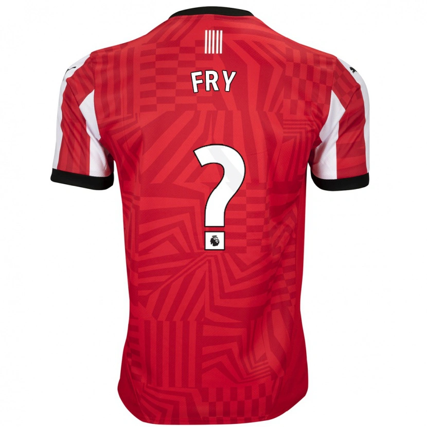 Danxen Men Max Fry #0 Red White Home Jersey 2024/25 T-Shirt