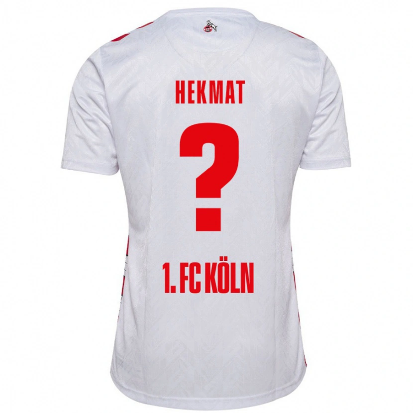 Danxen Men Kian Hekmat #0 White Red Home Jersey 2024/25 T-Shirt