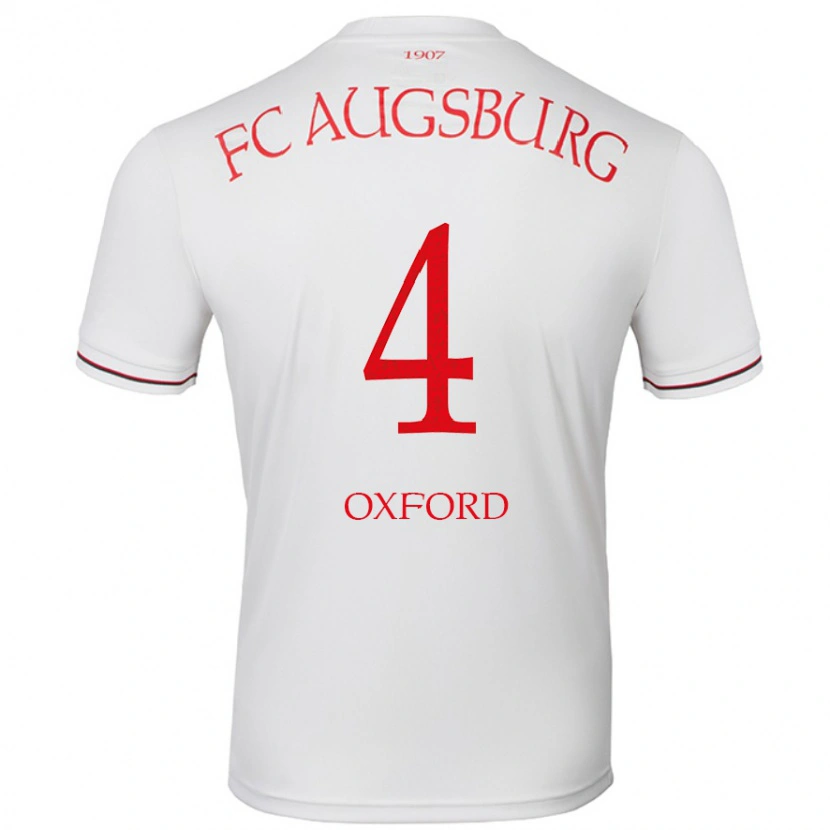 Danxen Men Reece Oxford #4 White Home Jersey 2024/25 T-Shirt