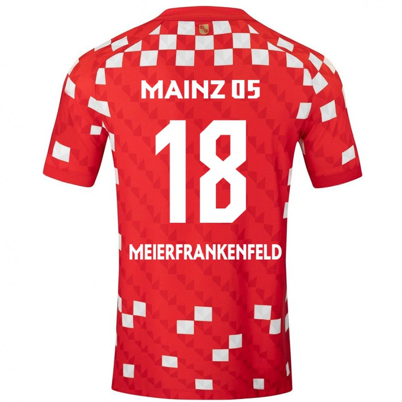 Danxen Men Jana Meierfrankenfeld #18 White Red Home Jersey 2024/25 T-Shirt