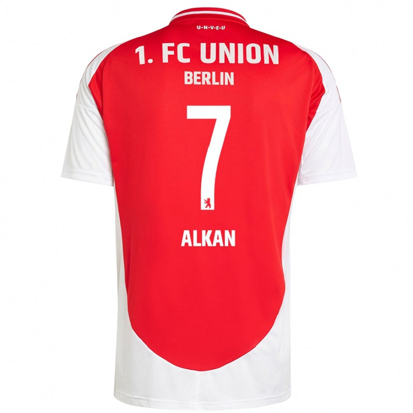 Danxen Men Musa Alkan #7 Red White Home Jersey 2024/25 T-Shirt