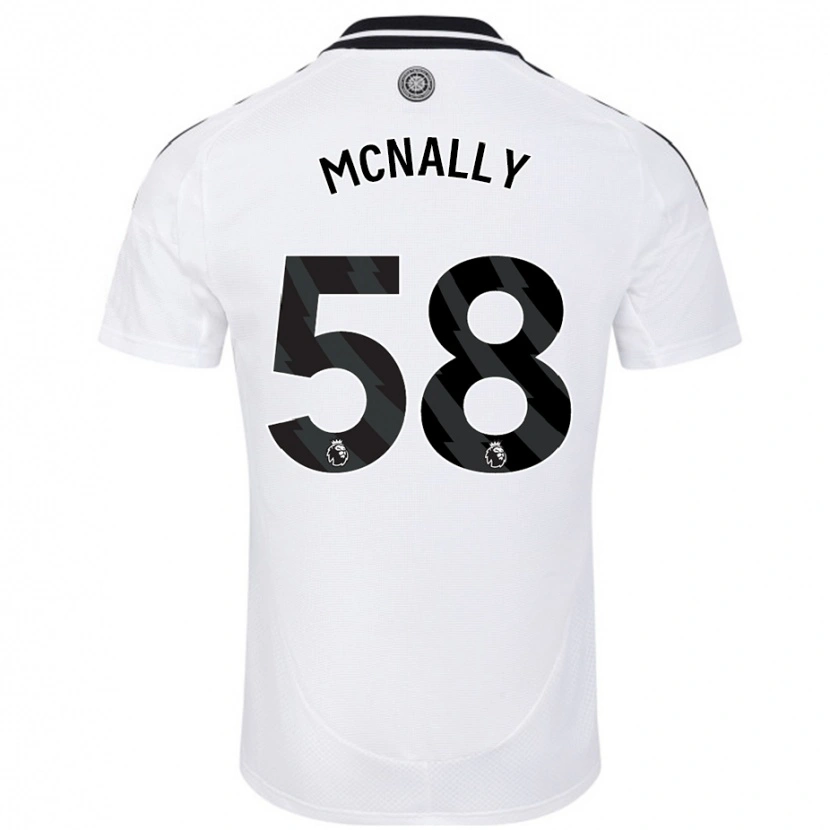 Danxen Men Alfie Mcnally #58 White Home Jersey 2024/25 T-Shirt
