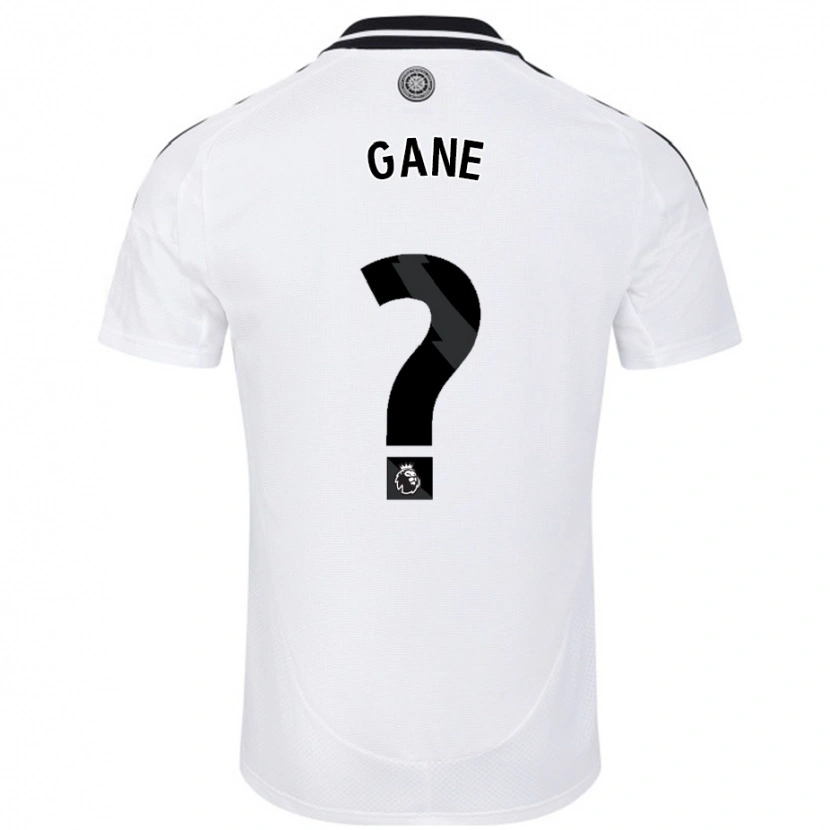 Danxen Men Evie Gane #0 White Home Jersey 2024/25 T-Shirt
