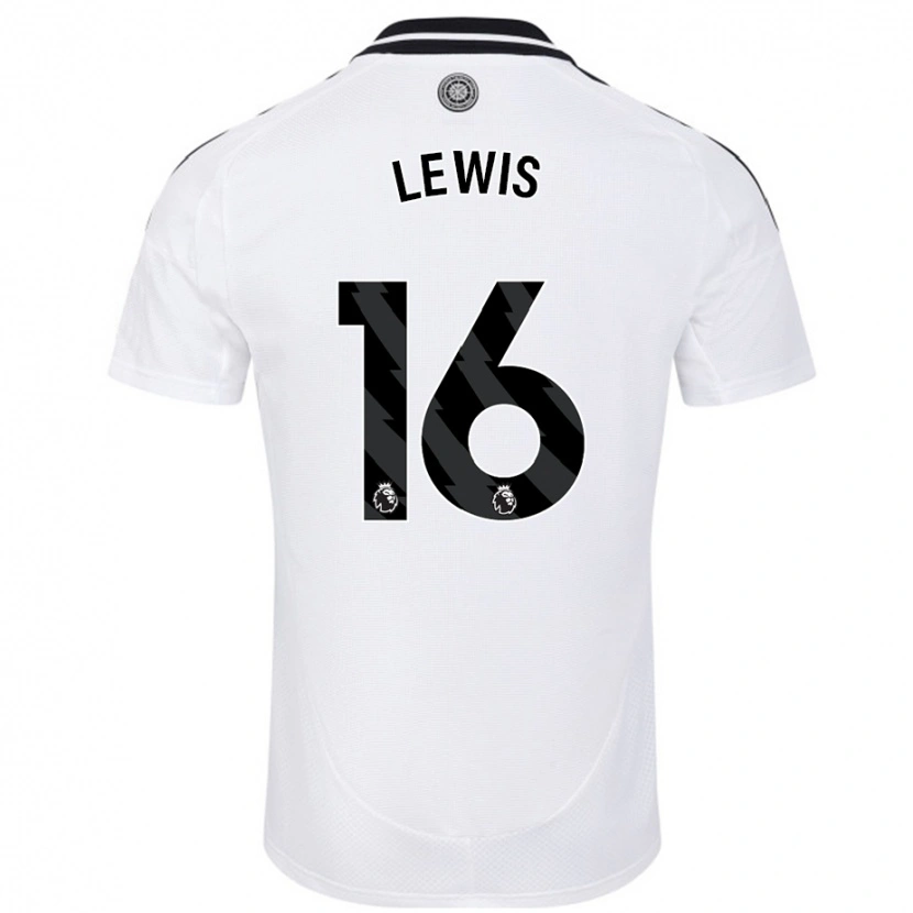 Danxen Men Milla Lewis #16 White Home Jersey 2024/25 T-Shirt