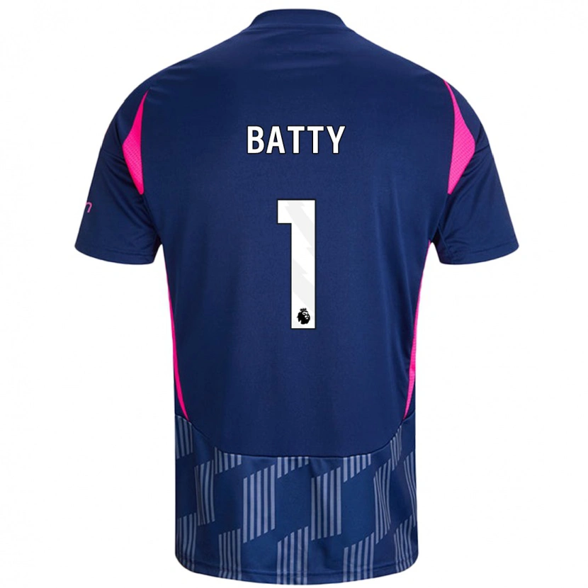 Danxen Men Emily Batty #1 Royal Blue Pink Away Jersey 2024/25 T-Shirt