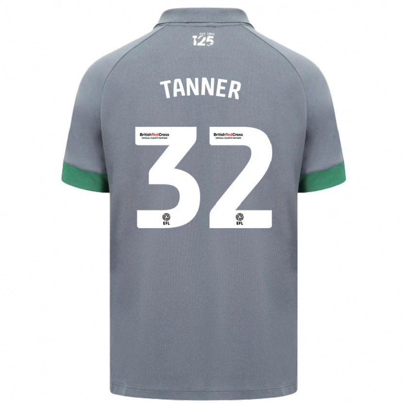 Danxen Men Ollie Tanner #32 Dark Gray Away Jersey 2024/25 T-Shirt