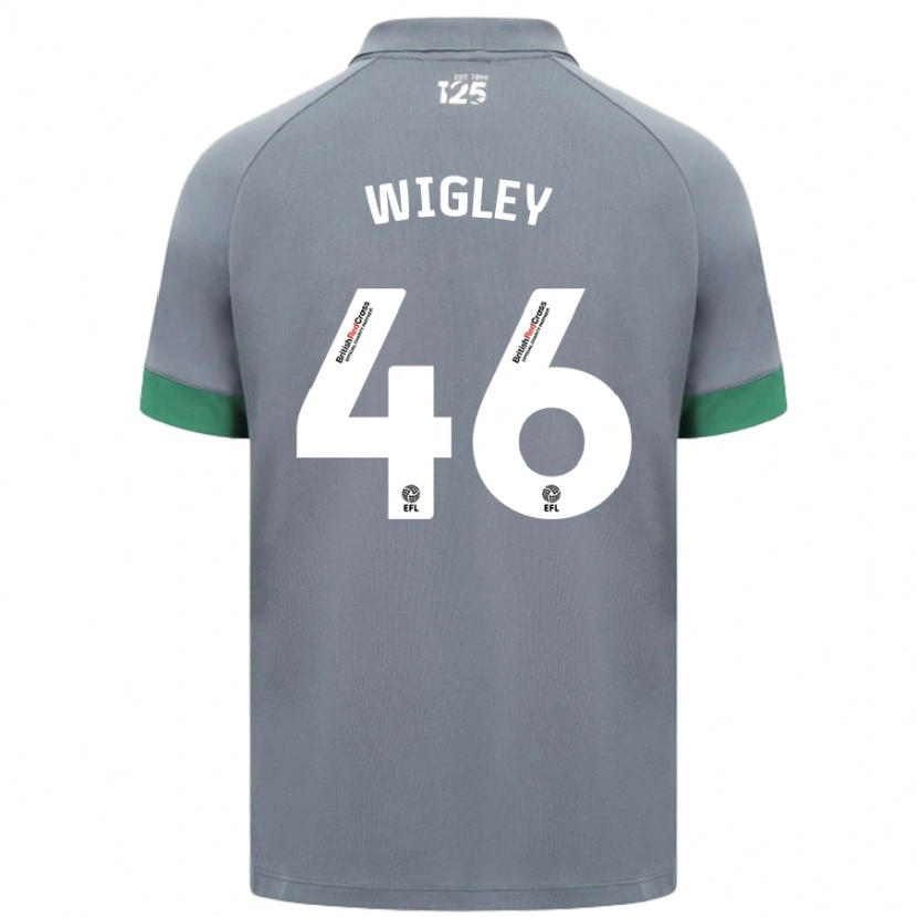 Danxen Men Morgan Wigley #46 Dark Gray Away Jersey 2024/25 T-Shirt