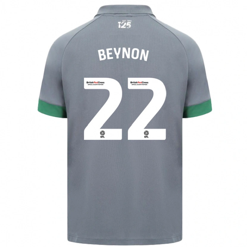 Danxen Men Emma Beynon #22 Dark Gray Away Jersey 2024/25 T-Shirt