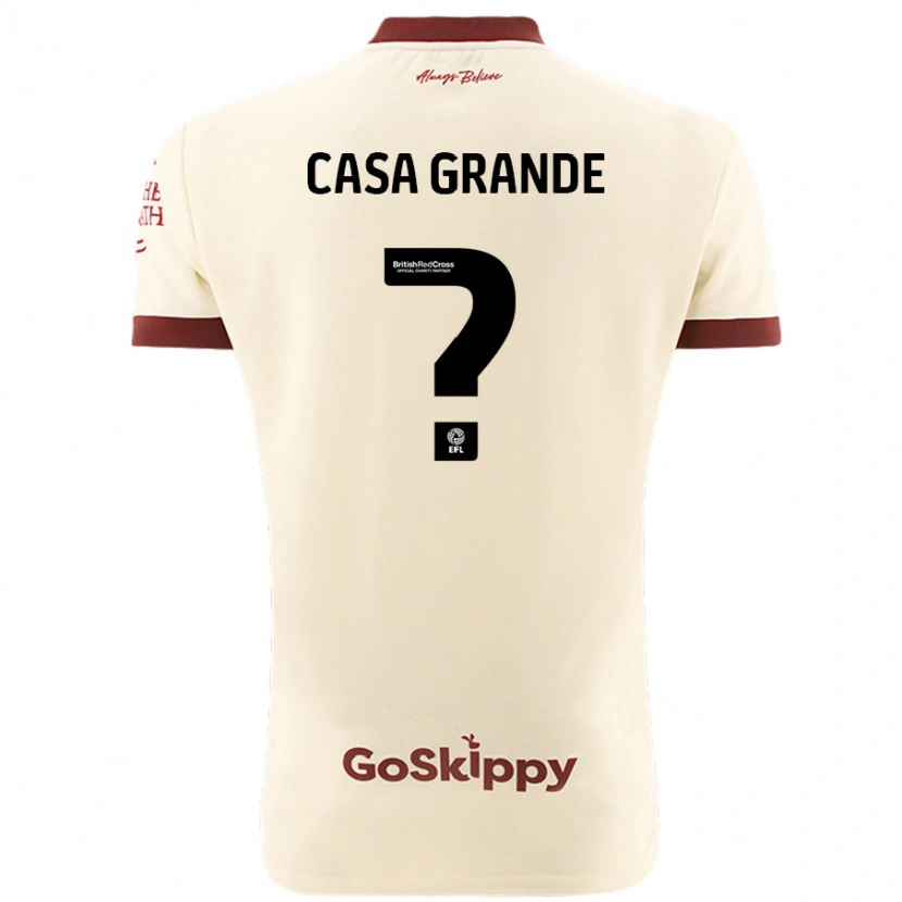 Danxen Men Josey Casa-Grande #0 Cream White Away Jersey 2024/25 T-Shirt