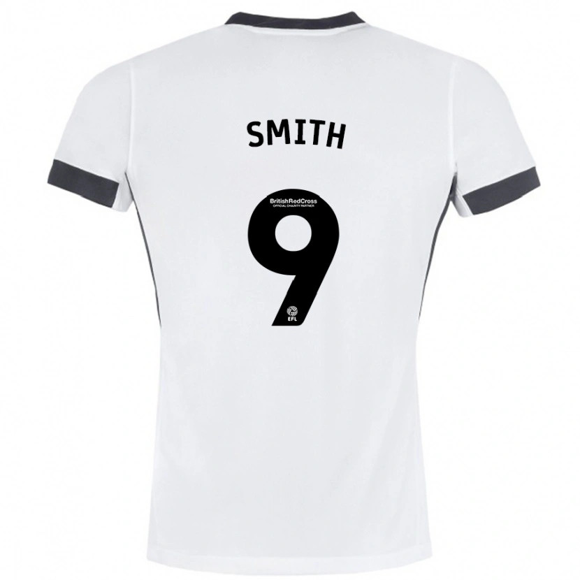 Danxen Men Libby Smith #9 White Black Away Jersey 2024/25 T-Shirt
